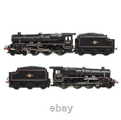 N Gauge Farish 372-137A LMS 5MT'Black 5 with Welded Tender 45195 BR Lined Black