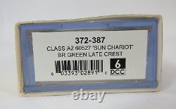N Gauge Farish 372-387 Class A2 60527 Sun Chariot BR Green Loco