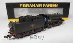 N Gauge Farish 372-427 DCC SOUND WD Austerity Class 90201 BR Black Weathered