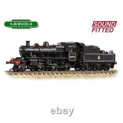 N Gauge Farish 372-626BS DCC Sound LMS Ivatt 2MT 46474 BR Lined Black Loco