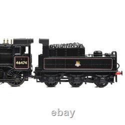 N Gauge Farish 372-626B LMS Ivatt 2MT 46474 BR Lined Black (Early Emblem)