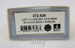 N Gauge Farish 372-626 Ivatt Class 2MT 2-6-0 46440 BR Black Loco