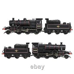 N Gauge Farish 372-628A LMS Ivatt 2MT 46447 BR Lined Black Loco