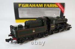 N Gauge Farish 372-630SF DCC SOUND LMS Ivatt 2MT Class 46521 BR Green Loco