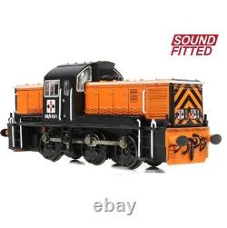 N Gauge Farish 372-954SF DCC SOUND Class 14 D2/9531 NCB British Oak Orange Black