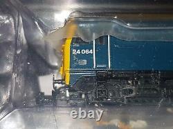 N Gauge Farish 372-975A Class 24/1 24064 BR Blue Locomotive DCC ready