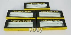 N Gauge Farish 5x Pullman Coaches (2x 374-212, 374-202, 374-232, 374-222)