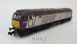 N Gauge Farish Class 57 601 Porterbrook Loco (371-653) UNBOXED