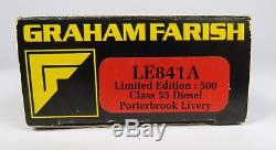 N Gauge Farish LE841A Cl 55 Deltic Porterbrook Livery Loco Limited Edition 236
