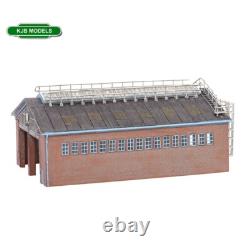 N Gauge Farish Scenecraft 42-017B Modern Servicing Depot Blue