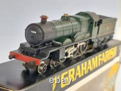N Gauge GRAHAM FARISH No. 1444 GWR Castle Class Locomotive'Clun Castle' 7029