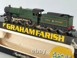 N Gauge GRAHAM FARISH No. 1444 GWR Castle Class Locomotive'Clun Castle' 7029