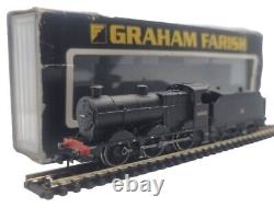N Gauge Graham Farish 370-175 44143 0-6-0 Fowler Tender 4f BR Black Loco Ex Set