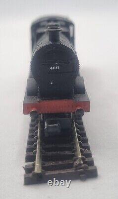 N Gauge Graham Farish 370-175 44143 0-6-0 Fowler Tender 4f BR Black Loco Ex Set