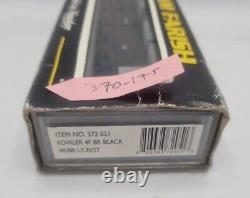 N Gauge Graham Farish 370-175 44143 0-6-0 Fowler Tender 4f BR Black Loco Ex Set