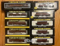 N Gauge Graham Farish 371-350 Class 60 EWS & 9 Wagon Freight Train