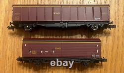 N Gauge Graham Farish 371-350 Class 60 EWS & 9 Wagon Freight Train