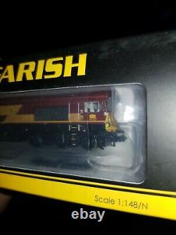 N Gauge Graham Farish 371-384a Class 66 66111 EWS DCC Ready Locomotive boxed