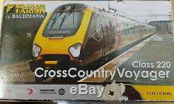 N Gauge Graham Farish 371-678 Class 220 Arriva Cross Country 4 Car Unit