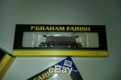 N Gauge Graham Farish 40 Tonne Seacow YGA Bogie Hopper Wagons EWS 377-002A/002