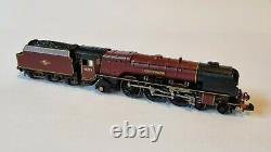 N Gauge Graham Farish 46229 Duchess of Hamilton BR Maroon DCC Ready PERFECT