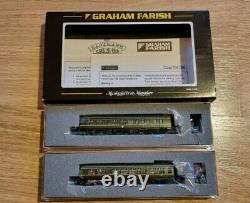 N Gauge Graham Farish Class 108 DMU BR Green SPEED WISKERS DCC Ready MINT