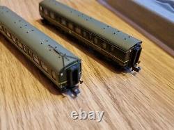 N Gauge Graham Farish Class 108 DMU BR Green SPEED WISKERS DCC Ready MINT