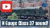 N Gauge Graham Farish Class 37 Diesel With Sound Stay Alive And Cab Lights