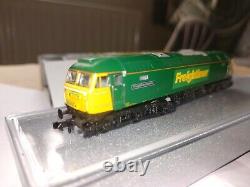N Gauge Graham farish class 57 Freightliner 57003'EVOLUTION' DCC fitted BOXED