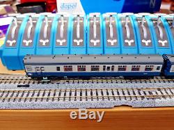 N Gauge Locomotive Graham Farish 411 Four Car EMU BR Blue and Grey DCC Fitted