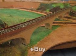N Gauge Model Railway Layout Foldout large Shelf Peco Finescale Graham Farish