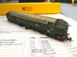N Gauge Sound Fitted Graham Farish Class 40 No D211