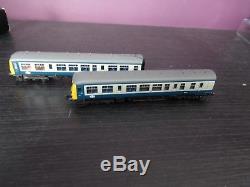 N Gauge Train Graham Farish Class 108 DMU 2-Car BR Blue-Grey DCC-Fitted 371-877