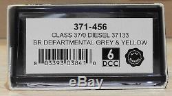 N Graham Farish 371-456 Class 37/0 #37133 BR Departmental Grey & Yellow BNIB