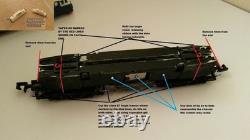 N gauge Bodyshell Class 81 018 AC Electric Locomotive Requires Farish Chassis