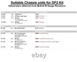 N gauge DP2 Diesel Loco Painted bodyshell Class 50 55 Prototype suit Farish