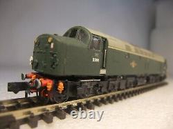 N gauge Farish 371-180 Class 40 Renumbered D200 BR Green Weathered DCC SOUND