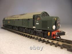 N gauge Farish 371-180 Class 40 Renumbered D200 BR Green Weathered DCC SOUND