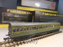 N gauge Farish 374-911 Set 3x SR Birdcage Coaches 5453 3446 3518 MIB