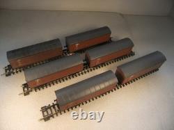 N gauge Farish 6x VAB Vans / Wagons ABN Bauxite Lightly Weathered Good Unboxed