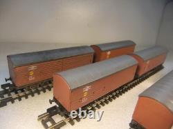 N gauge Farish 6x VAB Vans / Wagons ABN Bauxite Lightly Weathered Good Unboxed