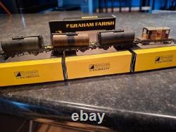 N gauge Graham Farish TTA tank wagons x 3 and brake van set