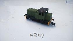N gauge Industrial Hudswell Clarke shunter 0-6-0 with Graham Farish chassis