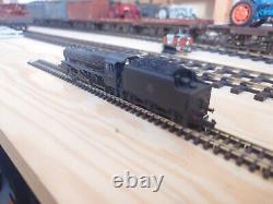 N gauge locomotive, Graham Farish, BR Black 5, Weathered