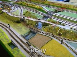 N gauge model railway Layout