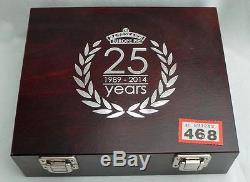 R468 Graham Farish 370-2014 Silver Anniversary Set Class 5P Jubilee + 47