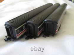Rake of 7 Graham Farish N Gauge Executive carriages including 1st class & buffet