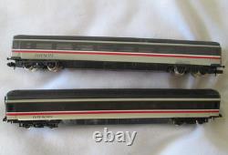 Rake of 7 Graham Farish N Gauge Executive carriages including 1st class & buffet