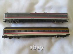 Rake of 7 Graham Farish N Gauge Executive carriages including 1st class & buffet