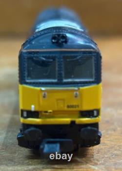 Rare Graham Farish Class 60 60021 Colas Rail Freight Loco 371-358 N Gauge SU828